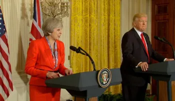 Donald Trump hará visita de Estado al Reino Unido: Theresa May