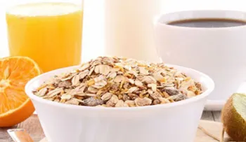 Dieta balanceada de cereales con menos calorías