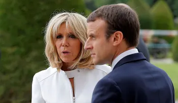 La Red "explota" con el "espeluznante" piropo de Trump a Brigitte Macron