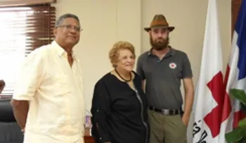 Embajador de Cruz Roja Danesa llega a RD en viaje por todo el mundo