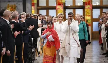 Malala y Satyarthi reciben el Nobel de la Paz 