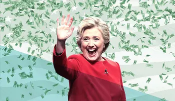 Sitio de apuestas paga un millón de dólares por probable triunfo de Clinton