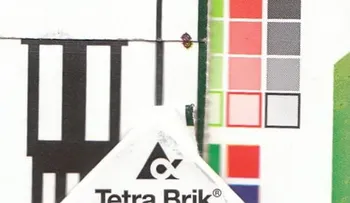 ¿Qué significa la barra de colores en la leche?