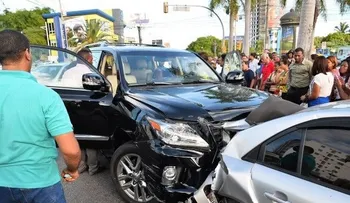 Chofer del Presidente de Vimenca sufre un preinfarto y provoca un accidente