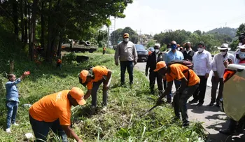Deligne Ascención supervisó trabajos realiza el MOPC en la autopista Duarte
