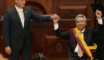 Moreno asume la presidencia de Ecuador