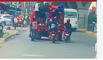 Motoristas saquean camión del Plan Social