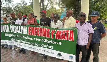 Rechazan contaminación, corrupción y complicidad en Punta Catalina