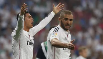 Real Madrid gana con tantos de Benzema y Cristiano 