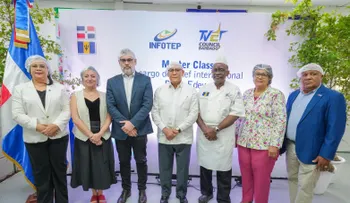 INFOTEP y Barbados elevan nivel culinario con clases magistrales en Higüey y Santo Domingo