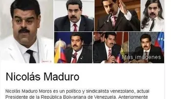 Esta es la imagen de Nicolás Maduro que quieren quitar de Google