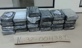 DNCD decomisa droga en puerto de Haina; apresa a 2 â??mulasâ? en aeropuertos
