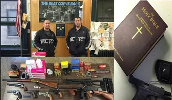  Policía NY incauta arsenal en casa y una Biblia en Brooklyn