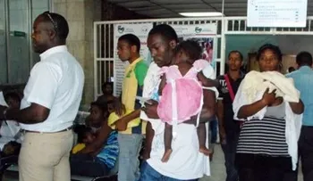 52% de haitianos acudió a hospitales