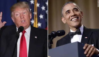 ¿Qué dijo Trump tras las bromas de Obama en la Cena de Corresponsales?