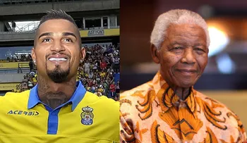 El día que Nelson Mandela quiso casar a Kevin-Prince Boateng con una de sus hijas