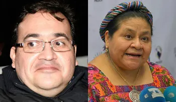¿Javier Duarte o Rigoberta Menchú? Caricatura en diario mexicano causa indignación en Guatemala