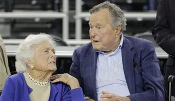 George Bush padre en buen estado tras fractura 