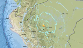 Se registra un sismo de magnitud 6.0 en el norte de Perú