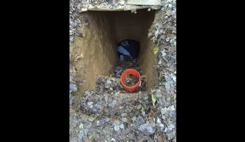 Un hombre sin hogar fue arrestado por construir una casa subterránea en Virginia