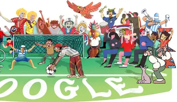 Los doodles de Google honran a las 32 selecciones en el Mundial