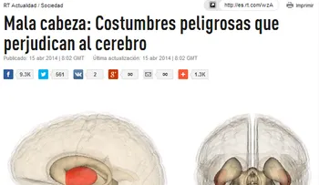 Mala cabeza: Costumbres peligrosas que perjudican al cerebro 