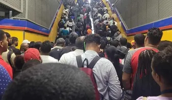 Avería eléctrica reduce frecuencia de trenes en la Línea 2 del Metro de Santo Domingo