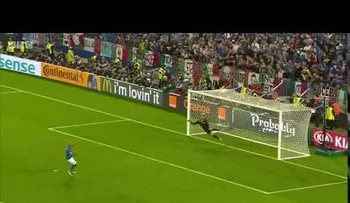 El desafortunado tiro penalti de Zaza ante Alemania genera toda clase de burlas en la red (VIDEO)