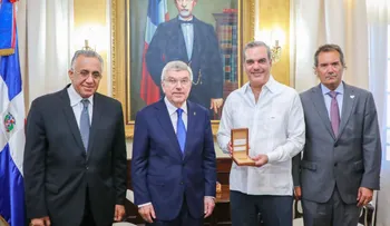 Presidente del COI Thomas Bach agradece al presidente Abinader por el respaldo al deporte