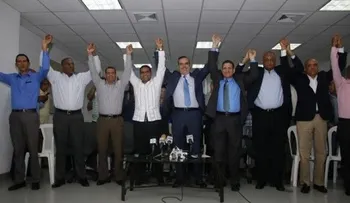Abinader recibe en el PRM a dirigentes del PLD y el PTD