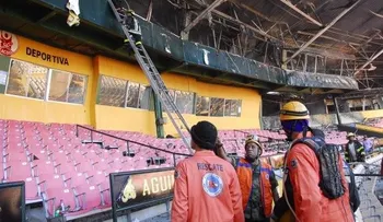 Deja pérdidas millonarias fuego afectó el estadio Cibao 