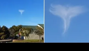 Video de una nube en forma de ángel enciende las redes