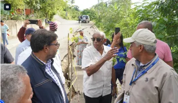 Indrhi y MOCP evalúan daños en Puerto Plata tras lluvias
