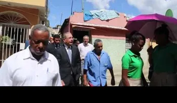 Danilo instruye saneamiento de cañada  (VIDEO)