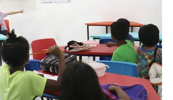 Estancia infantil da refugio a menores migrantes en México
