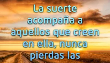 Frases de suerte
