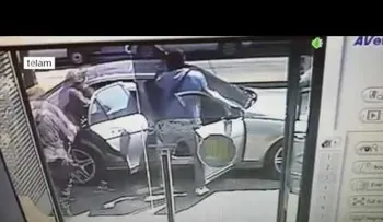 Espectacular robo a un banco en 30 segundos