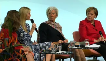 Abuchean a Ivanka Trump en Alemania cuando defendía a su padre