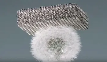 Presentan el revolucionario metal más liviano del mundo (VIDEO)
