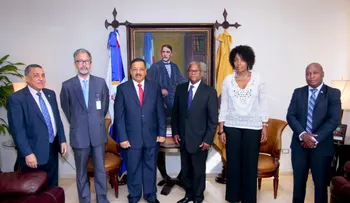 Presidente JCE se reúne con embajador de Haití