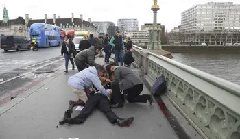 Las fotos del atentado en el Parlamento de Londres