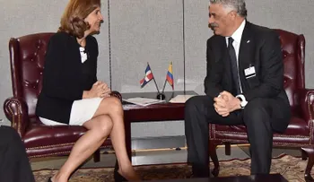 Canciller RD se reúne en NY con su homóloga de Colombia