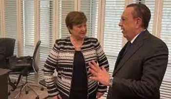 Valdez Albizu participa en reunión de primavera del FMI