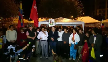 Tensión en Ecuador en medio de marchas de sindicatos y grupos sociales e indígenas