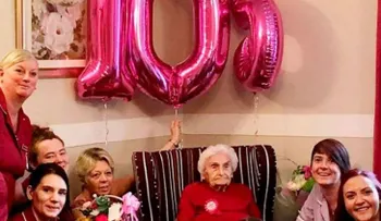 Abuelita Brenda Osborne, de 105 años, revela que "evitar a los hombres" ha sido su secreto para tener una larga vida