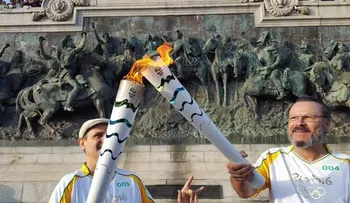 La llama olímpica llega a Sao Paulo a 12 días de los Juegos de Río
