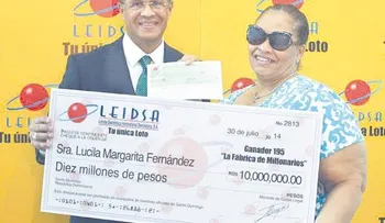 Ama de casa se gana RD$10 MM en la loto