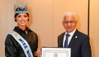 Senado reconoce a Joheirry Mola, Miss Mundo 2026