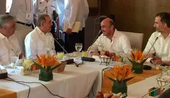 Danilo Medina asiste a desayuno con Rey de España previo a XXV Cumbre Iberoamericana