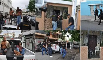 La DNCD y el MP apresan jóvenes por venta de drogas en barrios de la provincia Santo Domingo